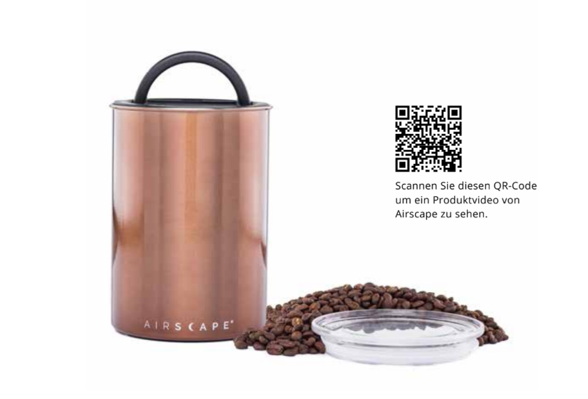 Airscape® Edelstahl-Aromabehälter