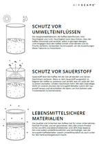 Airscape® Edelstahl-Aromabehälter