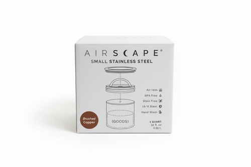 Airscape® Edelstahl-Aromabehälter